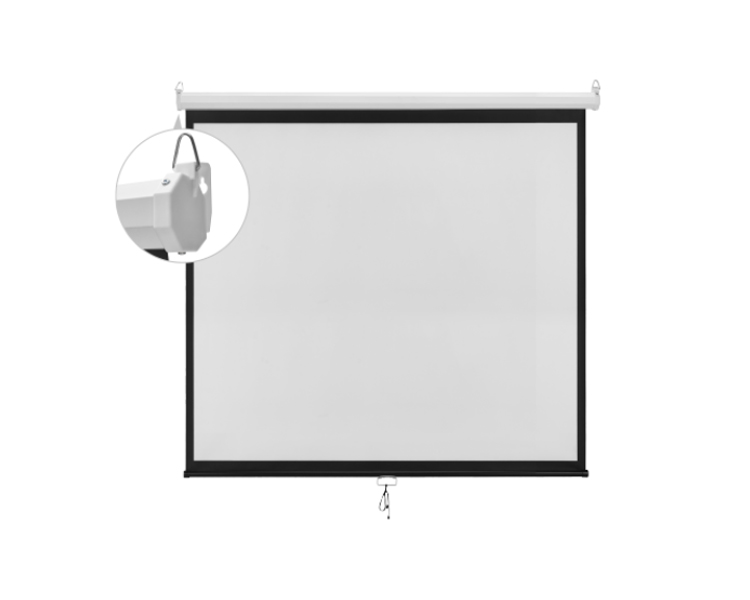 Projector Screen: Vertex VX-PS-240M 135" 240x240cm 160°